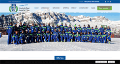 Desktop Screenshot of escuelaesquipanticosa.com